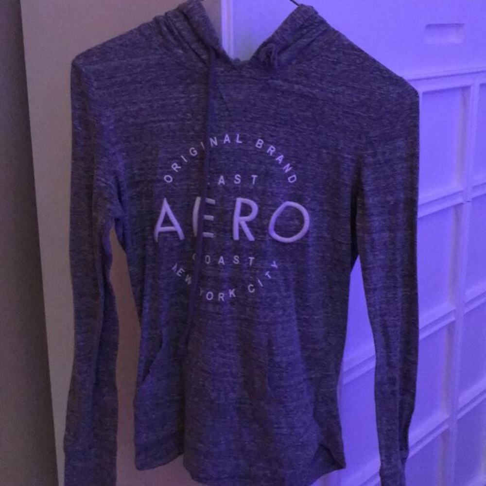 Aeropostale hooded long sleeve